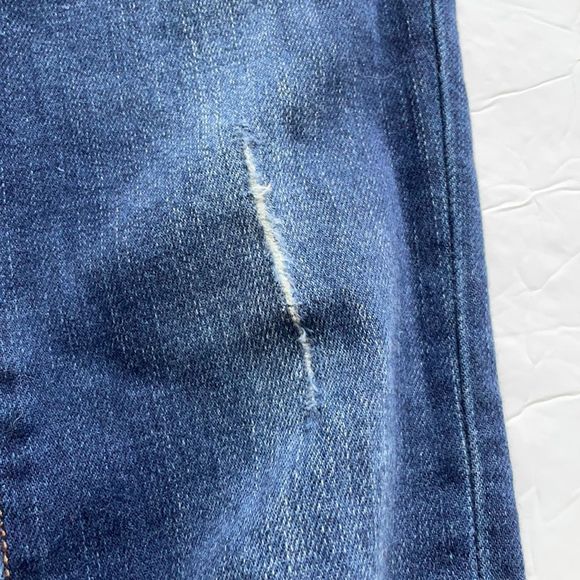 Pilcro and the Letterpress Dark Blue Skinny Jeans - Picture 9 of 16